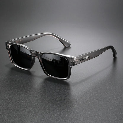 Gafas de Sol Retro Punk - Montura Cuadrada Protectora, UV400 Unisex para Aventuras al Aire Libre y Estilo Casual