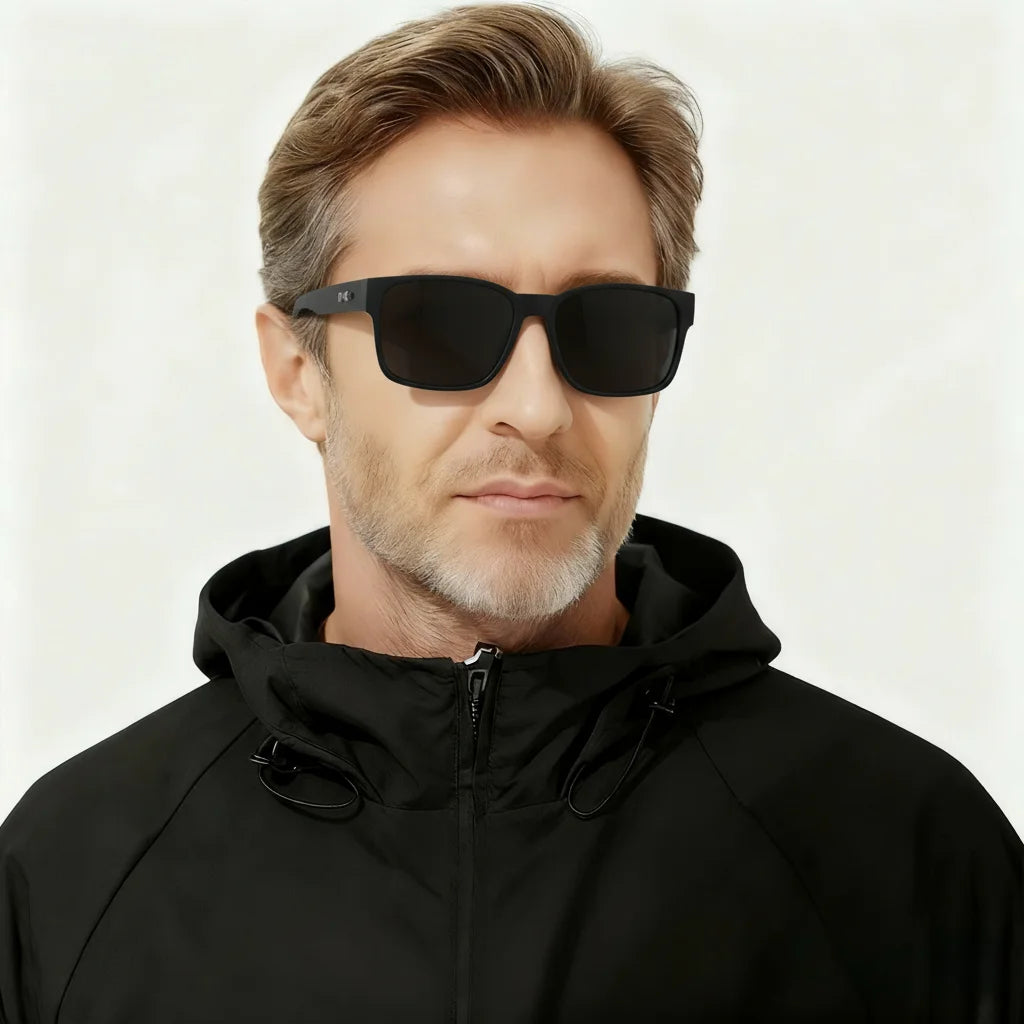 Gafas de Sol Retro Punk - Montura Cuadrada Protectora, UV400 Unisex para Aventuras al Aire Libre y Estilo Casual
