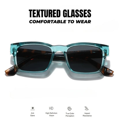 Gafas de Sol Retro Punk - Montura Cuadrada Protectora, UV400 Unisex para Aventuras al Aire Libre y Estilo Casual
