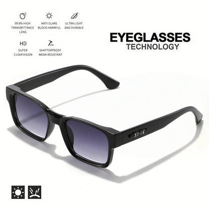 Gafas de Sol Retro Punk - Montura Cuadrada Protectora, UV400 Unisex para Aventuras al Aire Libre y Estilo Casual