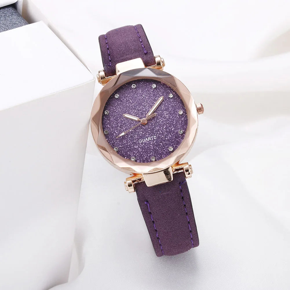 Reloj de cuarzo de negocios Correa de cuero de PU de moda Relojes de cuartos diarios Adecuado para reloj de pulsera de regalo de citas diarias