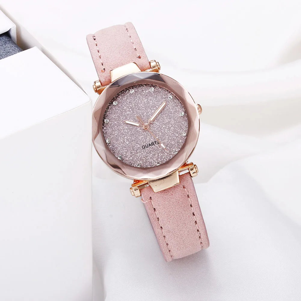 Reloj de cuarzo de negocios Correa de cuero de PU de moda Relojes de cuartos diarios Adecuado para reloj de pulsera de regalo de citas diarias